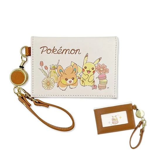 Pokemon Center Bi-Fold Pass Case Holder (Flower)